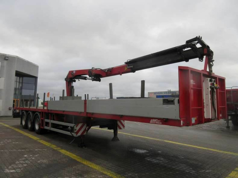 MTDK Cranetrailer/Kranauflieger/Krantrailer - Semirremolque plataforma/ Caja abierta: foto 2 MTDK Cranetrailer/Kranauflieger/Krantrailer - Semirremolque plataforma/ Caja abierta: foto 2