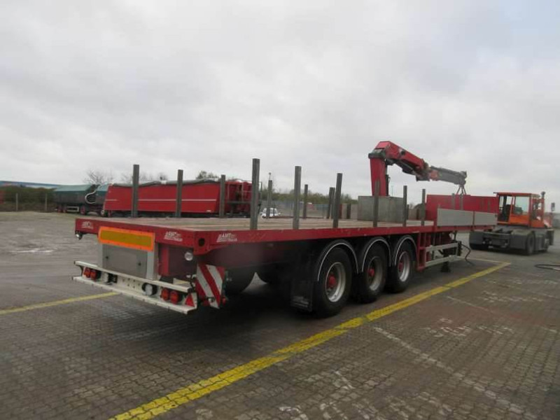 MTDK Cranetrailer/Kranauflieger/Krantrailer - Semirremolque plataforma/ Caja abierta: foto 3 MTDK Cranetrailer/Kranauflieger/Krantrailer - Semirremolque plataforma/ Caja abierta: foto 3