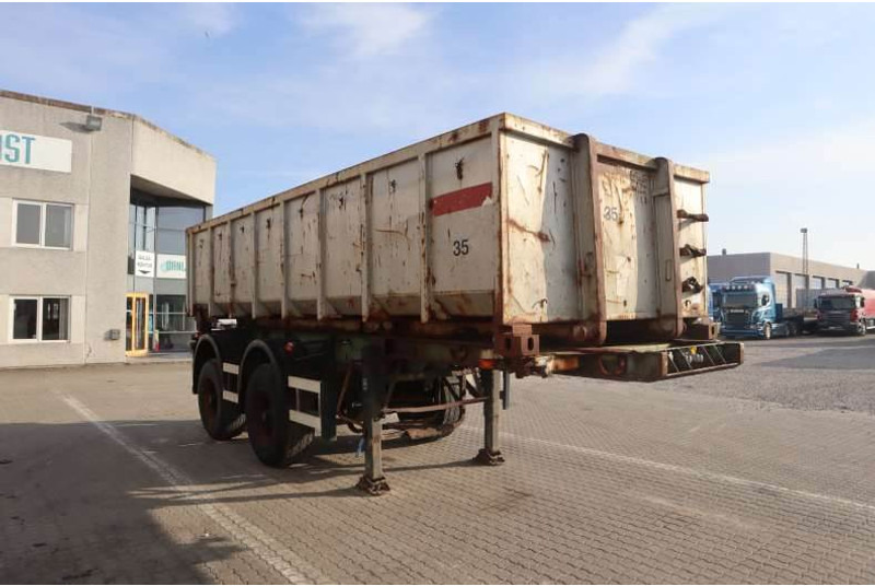 Pacton Containerchassis w. Steelbox/Stahlcontainer - Portacontenedore/ Intercambiable semirremolque: foto 2 Pacton Containerchassis w. Steelbox/Stahlcontainer - Portacontenedore/ Intercambiable semirremolque: foto 2