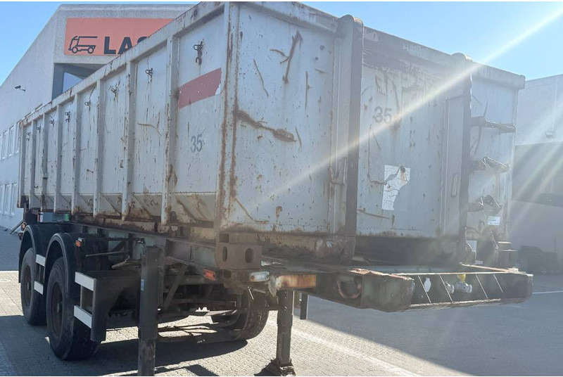 Pacton Containerchassis w. Steelbox / Stahlcontainer - Portacontenedore/ Intercambiable semirremolque: foto 1 Pacton Containerchassis w. Steelbox / Stahlcontainer - Portacontenedore/ Intercambiable semirremolque: foto 1