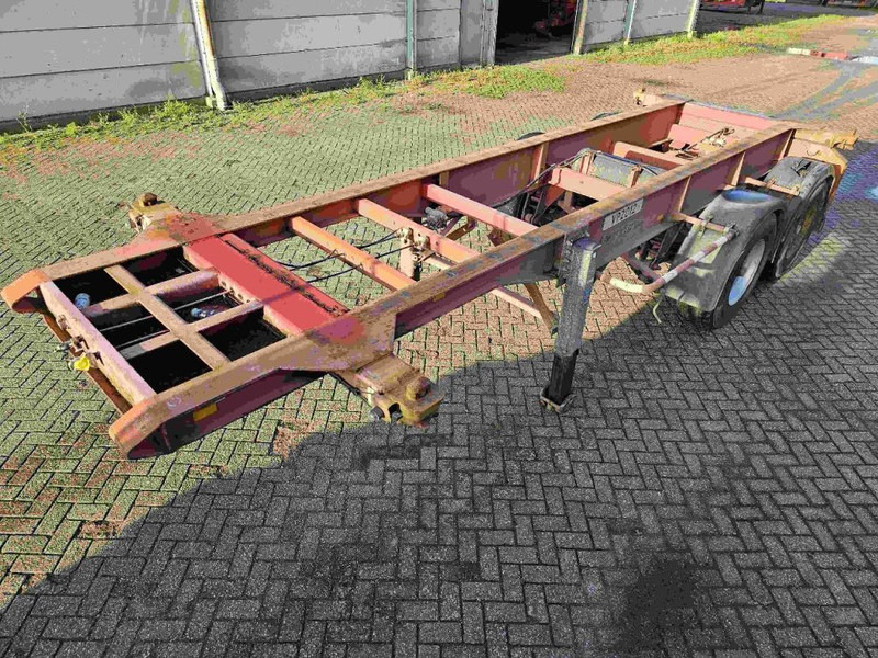 Contar 20FT - BPW - DRUM - Steelspring - Portacontenedore/ Intercambiable semirremolque: foto 1 Contar 20FT - BPW - DRUM - Steelspring - Portacontenedore/ Intercambiable semirremolque: foto 1