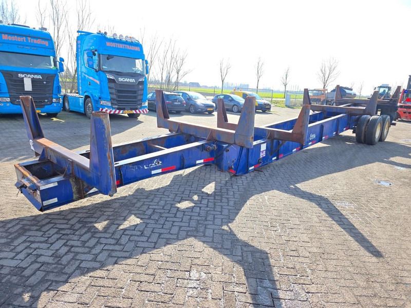 Evans Trailers Wide spread - 8 Tires - Drumbrakes - Steelspring Evans Trailers Wide Spread Oplegger – 2 Assen – 8 Wielen – Trommelremmen – Bladvering - Semirremolque maderero: foto 1 Evans Trailers Wide spread - 8 Tires - Drumbrakes - Steelspring Evans Trailers Wide Spread Oplegger – 2 Assen – 8 Wielen – Trommelremmen – Bladvering - Semirremolque maderero: foto 1