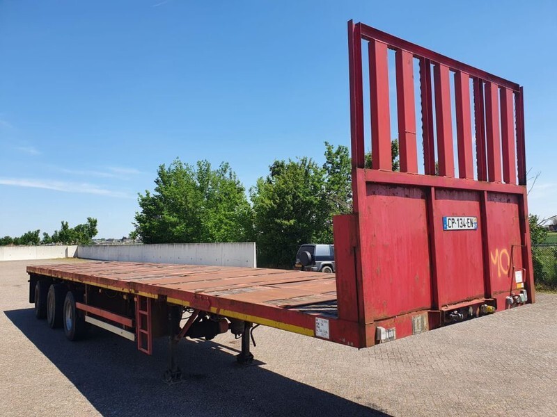 Nooteboom OVB-42 VV Extendable 20M Steering platform - Semirremolque plataforma/ Caja abierta: foto 5 Nooteboom OVB-42 VV Extendable 20M Steering platform - Semirremolque plataforma/ Caja abierta: foto 5