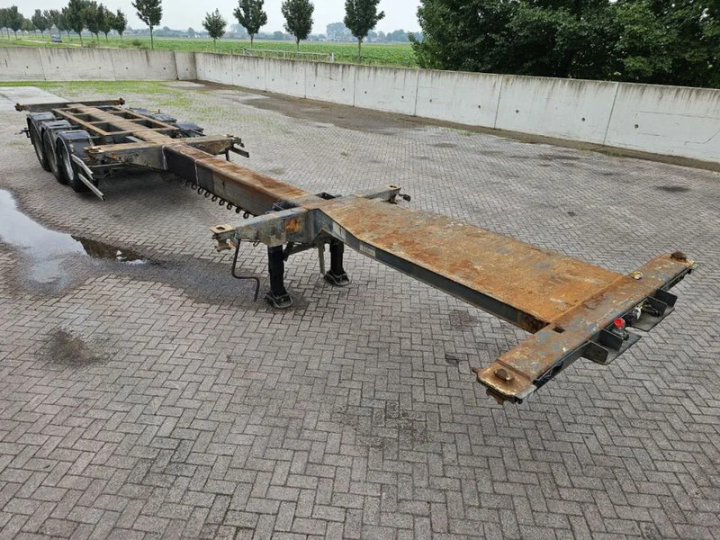 Pacton MFCC Multi - Lifting axle - 2x20FT / 40FTHC / 45FTHC - Portacontenedore/ Intercambiable semirremolque: foto 5 Pacton MFCC Multi - Lifting axle - 2x20FT / 40FTHC / 45FTHC - Portacontenedore/ Intercambiable semirremolque: foto 5