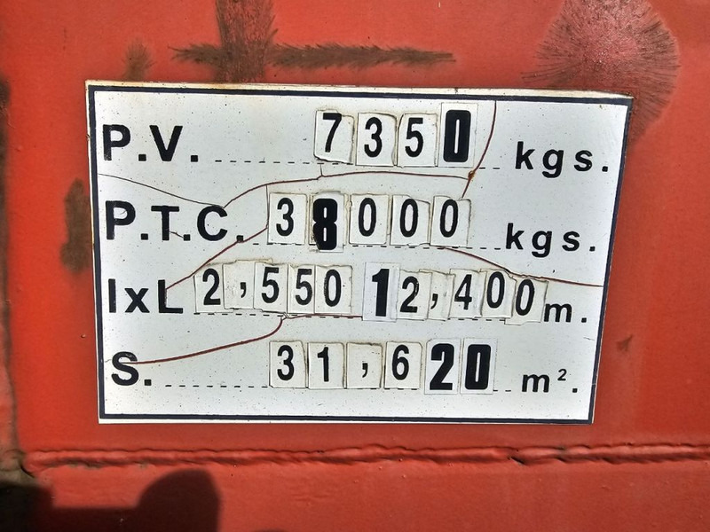 Semirremolque plataforma/ Caja abierta Trax 3 Meter extendable - MAX 15.5 meter long: foto 17