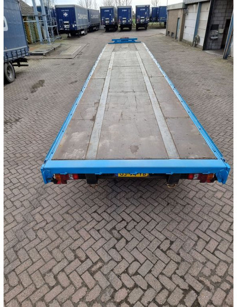 Van Hool 13.60 M LONG - 1 M HIGH - SUPER SINGLE TIRES - DRUM BRAKES - Remolque plataforma/ Caja abierta: foto 5 Van Hool 13.60 M LONG - 1 M HIGH - SUPER SINGLE TIRES - DRUM BRAKES - Remolque plataforma/ Caja abierta: foto 5