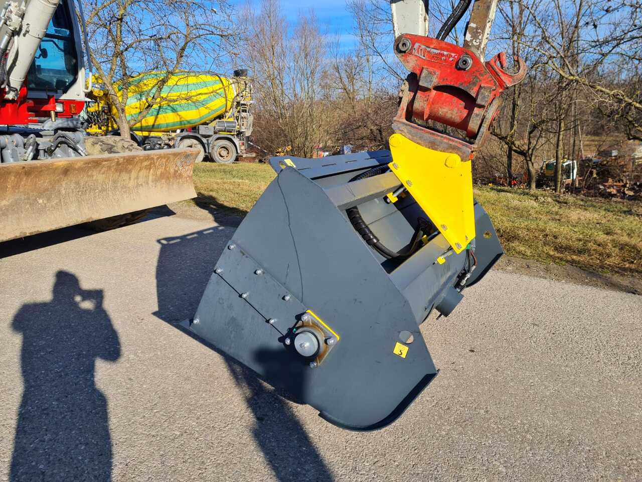 Cazo para Excavadora de cadenas nuevo Concrete mixing bucket 180 cm for Excavator: foto 6