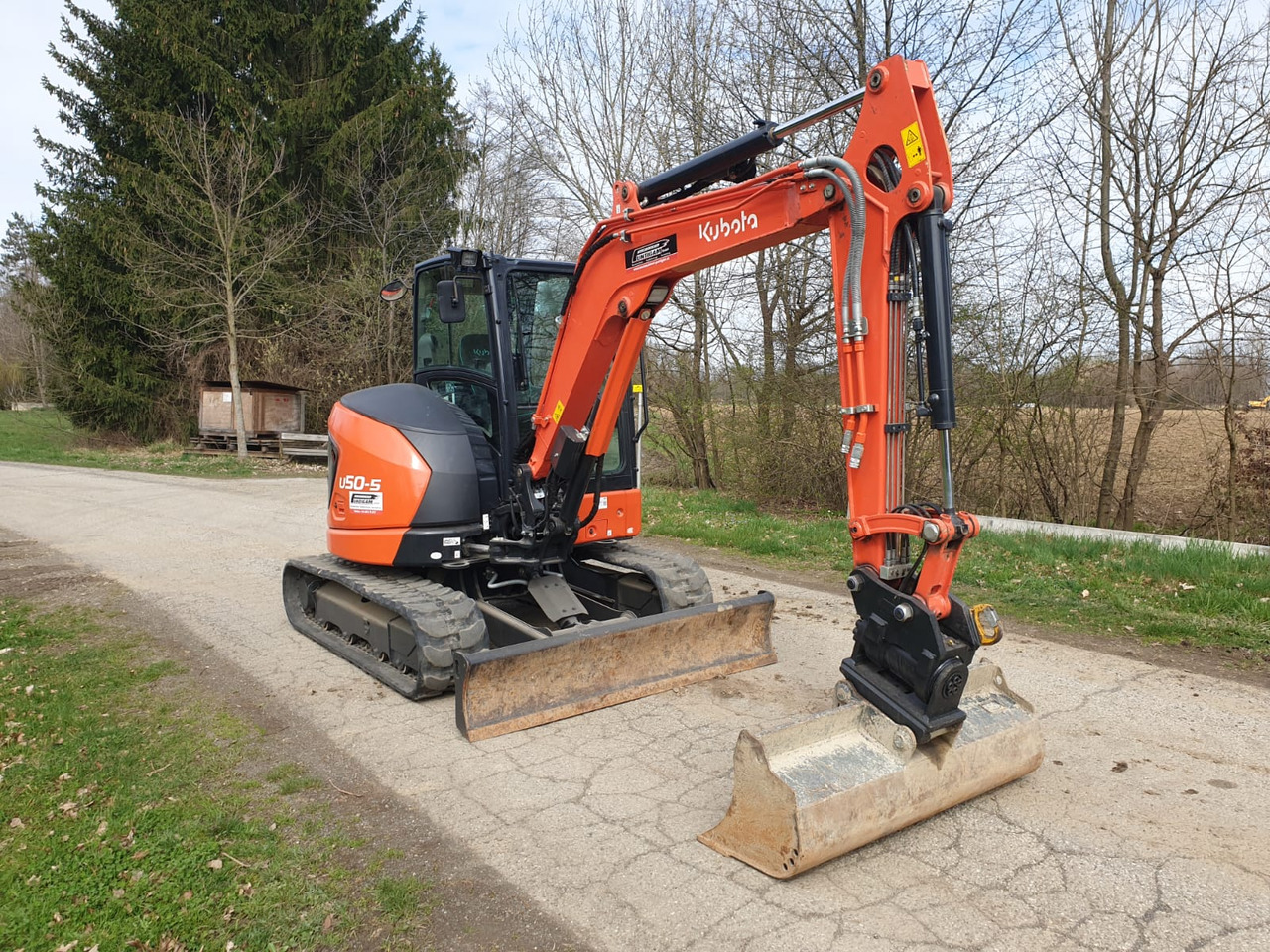 KUBOTA U 50-5 - Miniexcavadora: foto 4 KUBOTA U 50-5 - Miniexcavadora: foto 4