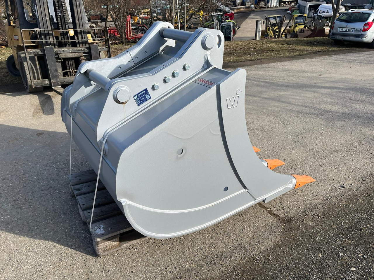Winkelbauer 130 cm backhoe bucket with OQ 70/55 - Cazo para excavadora para Excavadora de cadenas: foto 4 Winkelbauer 130 cm backhoe bucket with OQ 70/55 - Cazo para excavadora para Excavadora de cadenas: foto 4