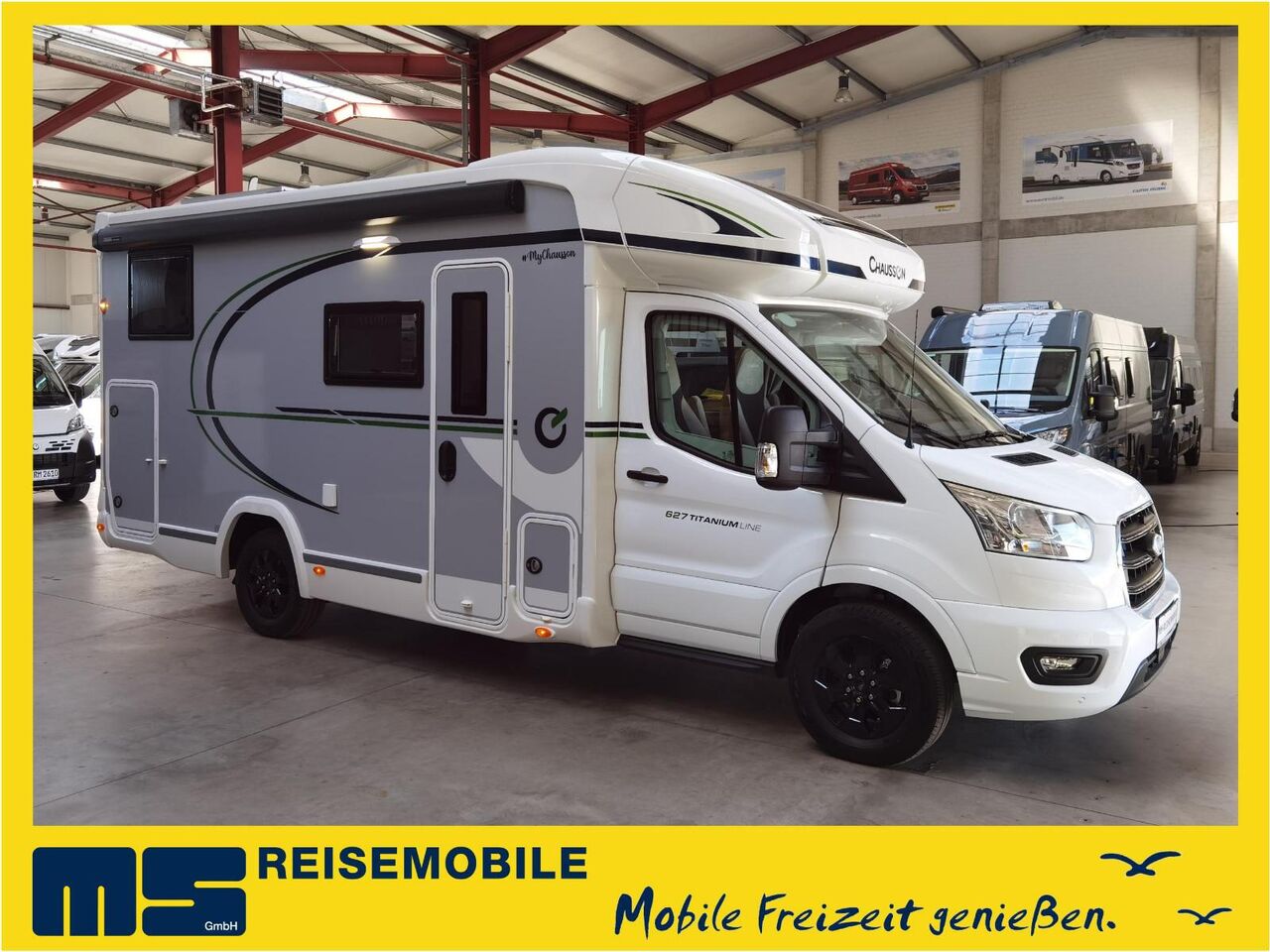 Chausson 627 TITANIUM / 165PS-8G / EINZELBETTEN & HUBBETT - Autocaravana perfilada: foto 1 Chausson 627 TITANIUM / 165PS-8G / EINZELBETTEN & HUBBETT - Autocaravana perfilada: foto 1