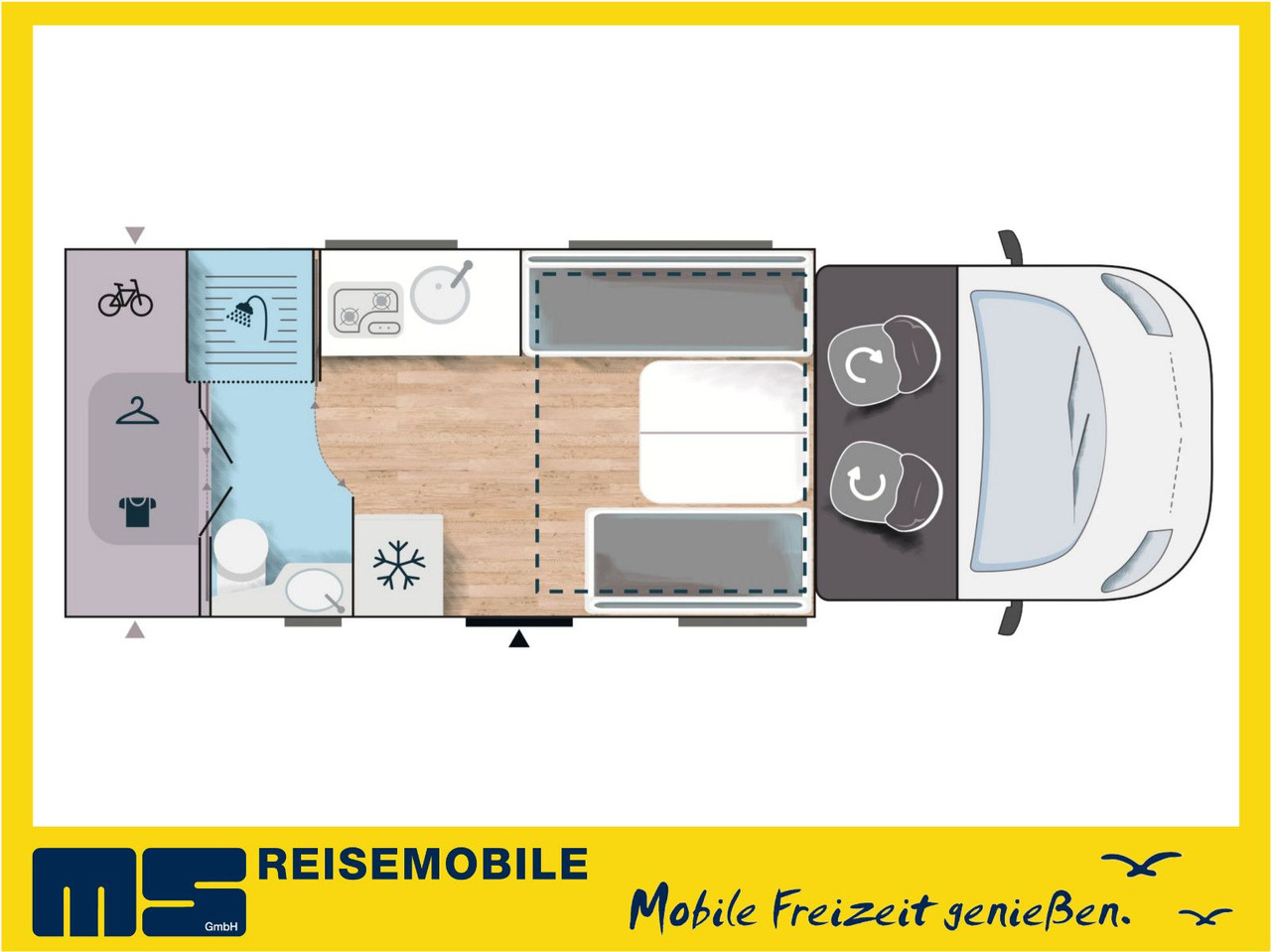 Chausson 640 TITANIUM / -2026- / 165PS-9G. / XXL-HUBBETT - Autocaravana perfilada: foto 2 Chausson 640 TITANIUM / -2026- / 165PS-9G. / XXL-HUBBETT - Autocaravana perfilada: foto 2
