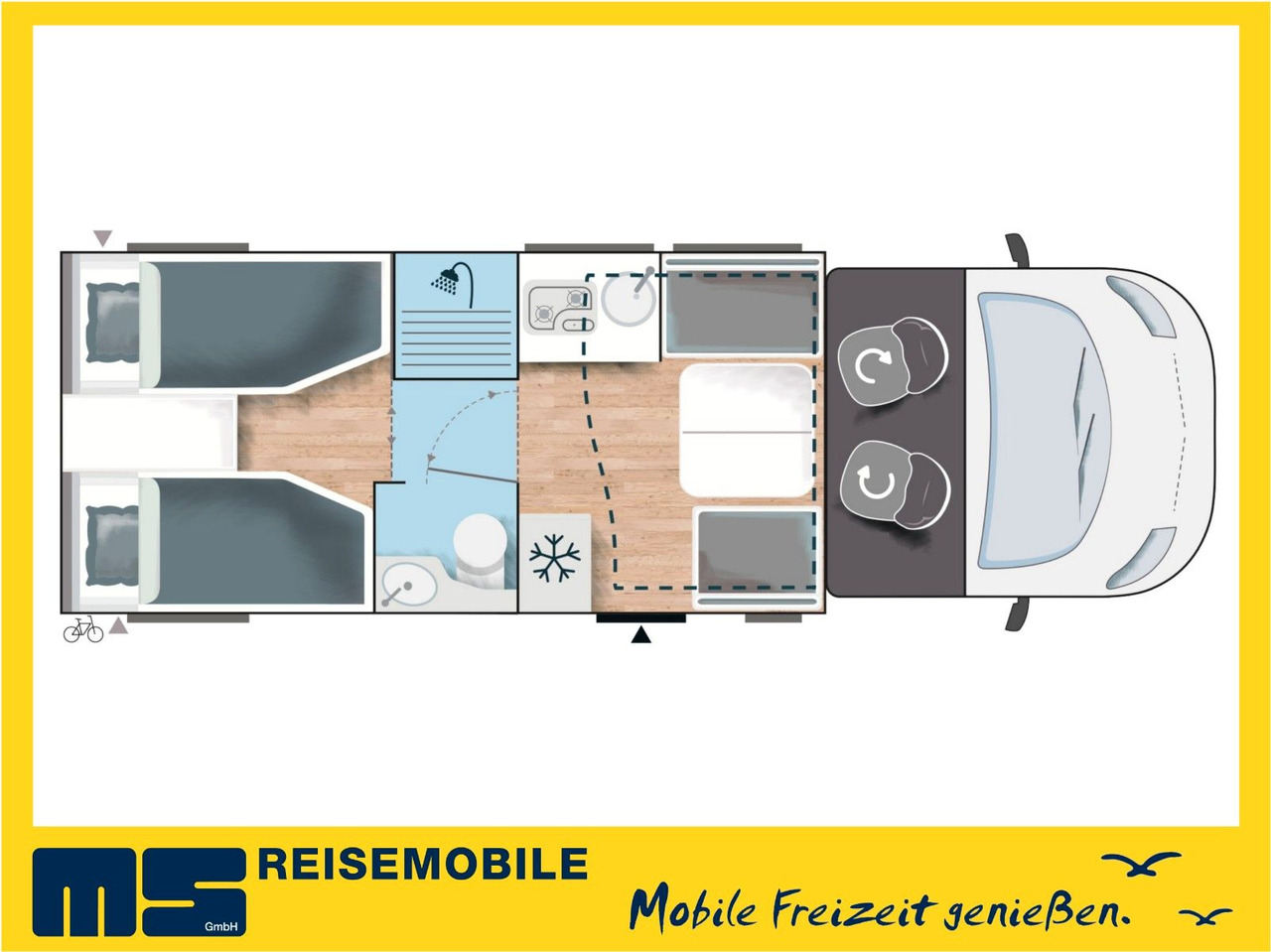 Chausson 797 TITANIUM / - 2026 - / EINZELBETTEN & HUBBETT - Autocaravana perfilada: foto 2 Chausson 797 TITANIUM / - 2026 - / EINZELBETTEN & HUBBETT - Autocaravana perfilada: foto 2