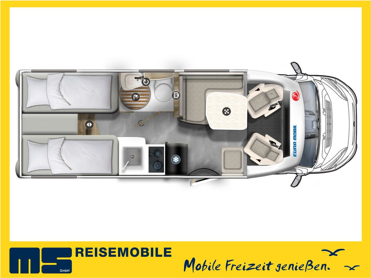 Eura Mobil PROFILA T 660 EB / -2025-/ 140PS / MONDIAL-PAKET - Autocaravana perfilada: foto 2 Eura Mobil PROFILA T 660 EB / -2025-/ 140PS / MONDIAL-PAKET - Autocaravana perfilada: foto 2