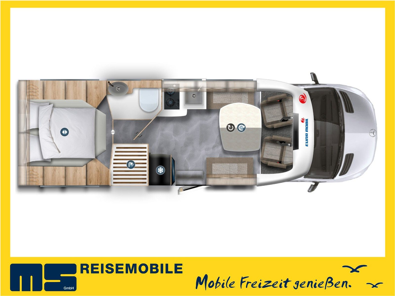 Eura Mobil PROFILA T 726 QF FREESTYLE / -2026 - / 170PS -9G - Autocaravana perfilada: foto 2 Eura Mobil PROFILA T 726 QF FREESTYLE / -2026 - / 170PS -9G - Autocaravana perfilada: foto 2