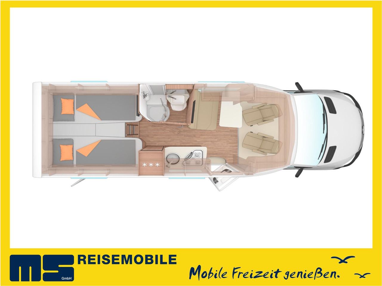Weinsberg CARACOMPACT 640 MEG EDITION-PEPPER / EINZELBETTE - Autocaravana perfilada: foto 2 Weinsberg CARACOMPACT 640 MEG EDITION-PEPPER / EINZELBETTE - Autocaravana perfilada: foto 2