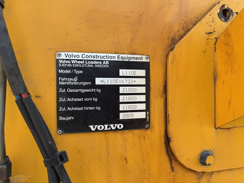 Cargadora de ruedas Volvo L110E - Shovel - Wheelloader - 2005 - 9375 hours: foto 17