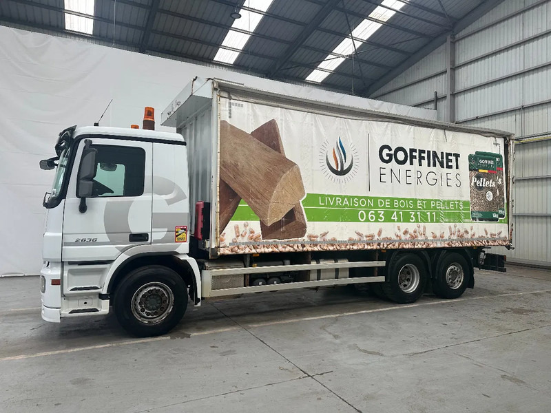 Mercedes-Benz Actros 2636 RETARDER / 283568 km / 6x2 / EURO 5 / ADR / MP3 - Camión lona: foto 2 Mercedes-Benz Actros 2636 RETARDER / 283568 km / 6x2 / EURO 5 / ADR / MP3 - Camión lona: foto 2