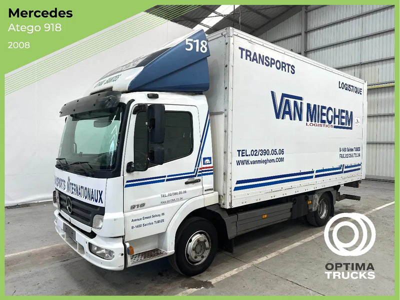 Mercedes-Benz Atego 918 - Camión caja cerrada: foto 1 Mercedes-Benz Atego 918 - Camión caja cerrada: foto 1