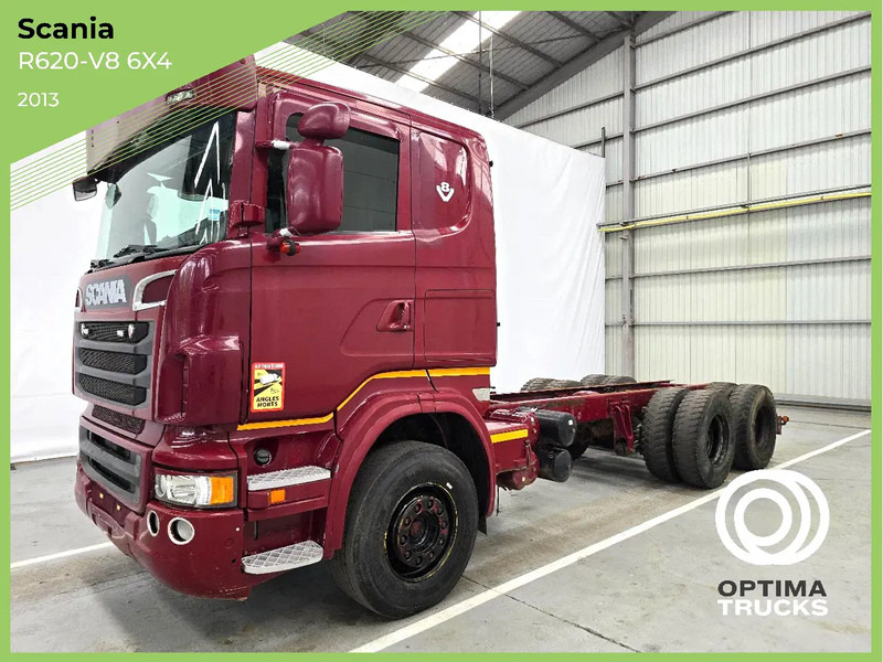 Scania R620-V8 6x4 / RETARDER / AIRCO / EURO 5 - Chasis camión: foto 1 Scania R620-V8 6x4 / RETARDER / AIRCO / EURO 5 - Chasis camión: foto 1