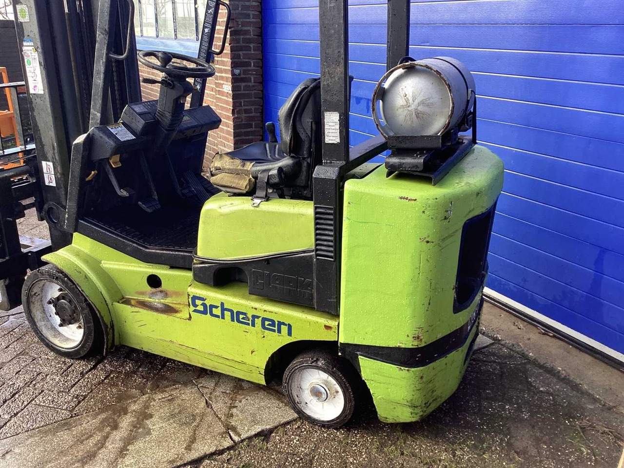 Carretilla elevadora 1999 CLARK CGC30 FORKLIFT 7300 MM: foto 6