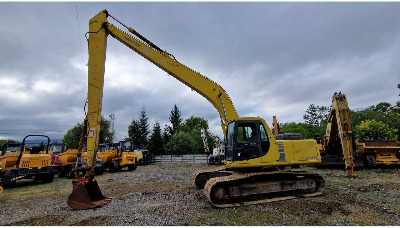 2002 KOMATSU PC 210 LC LONG REACH TRACKED EXCAVATOR - Excavadora: foto 3 2002 KOMATSU PC 210 LC LONG REACH TRACKED EXCAVATOR - Excavadora: foto 3