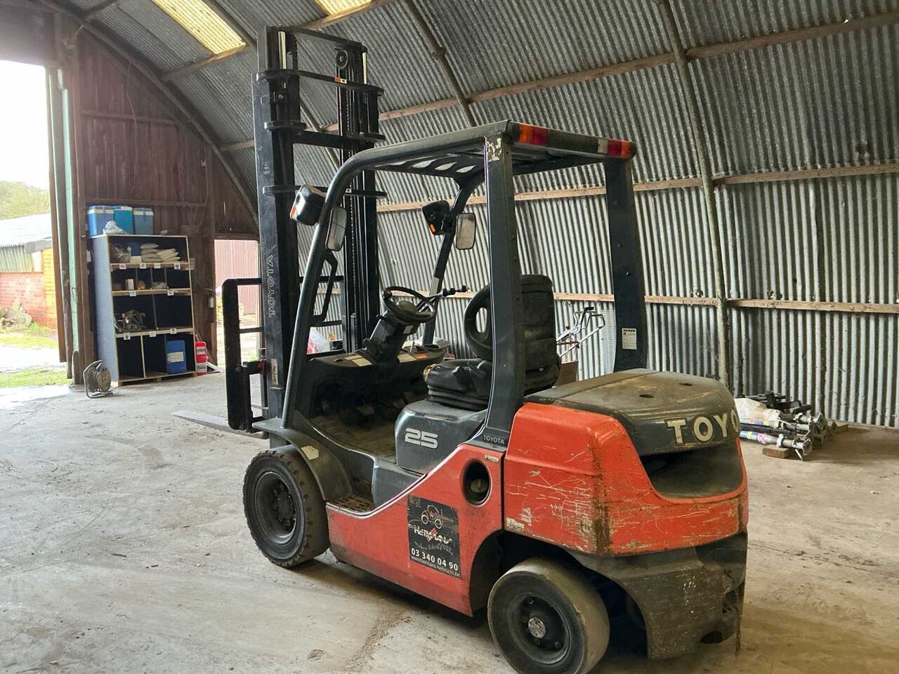 2007 - TOYOTA 52-8FD25 - FORKLIFT TRUCK - Carretilla elevadora: foto 5 2007 - TOYOTA 52-8FD25 - FORKLIFT TRUCK - Carretilla elevadora: foto 5