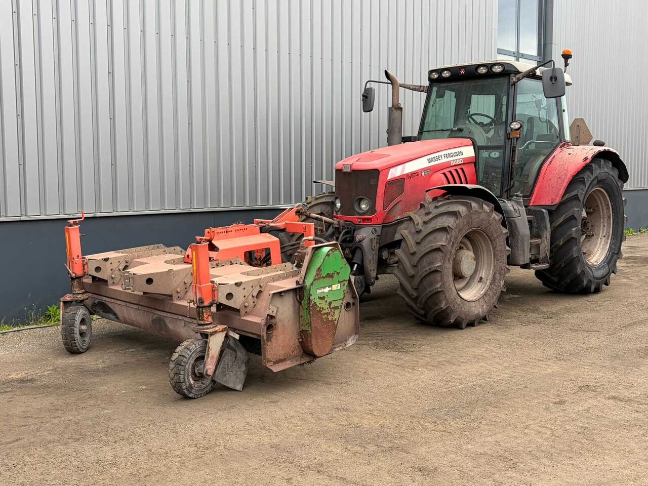 2008 MASSEY FERGUSON 6480 DYNA-6 FOUR WHEEL DRIVE FARM TRACTOR - Tractor: foto 1 2008 MASSEY FERGUSON 6480 DYNA-6 FOUR WHEEL DRIVE FARM TRACTOR - Tractor: foto 1