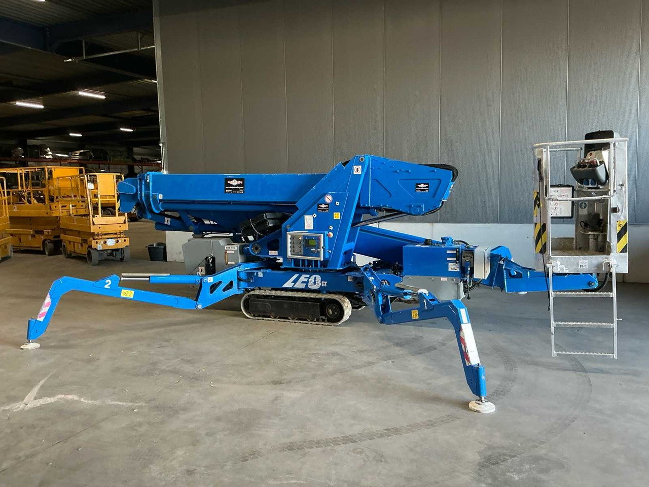 2012 TEUPEN - LEO 23GT - CRAWLER SPIDER AERIAL PLATFORM - Plataforma elevadora: foto 1 2012 TEUPEN - LEO 23GT - CRAWLER SPIDER AERIAL PLATFORM - Plataforma elevadora: foto 1