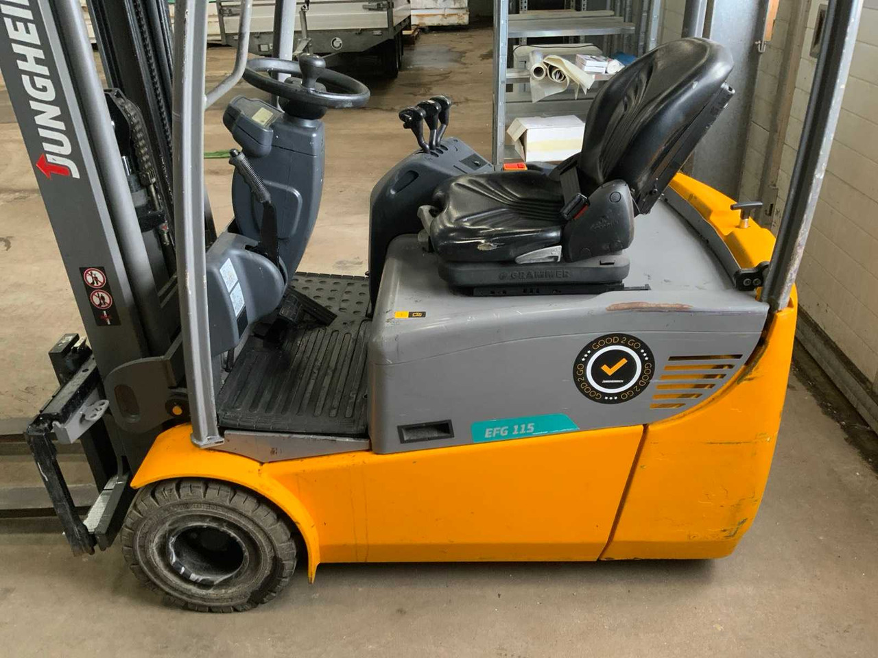 2016 JUNGHEINRICH EFG 115 FORKLIFT - Carretilla elevadora: foto 4 2016 JUNGHEINRICH EFG 115 FORKLIFT - Carretilla elevadora: foto 4