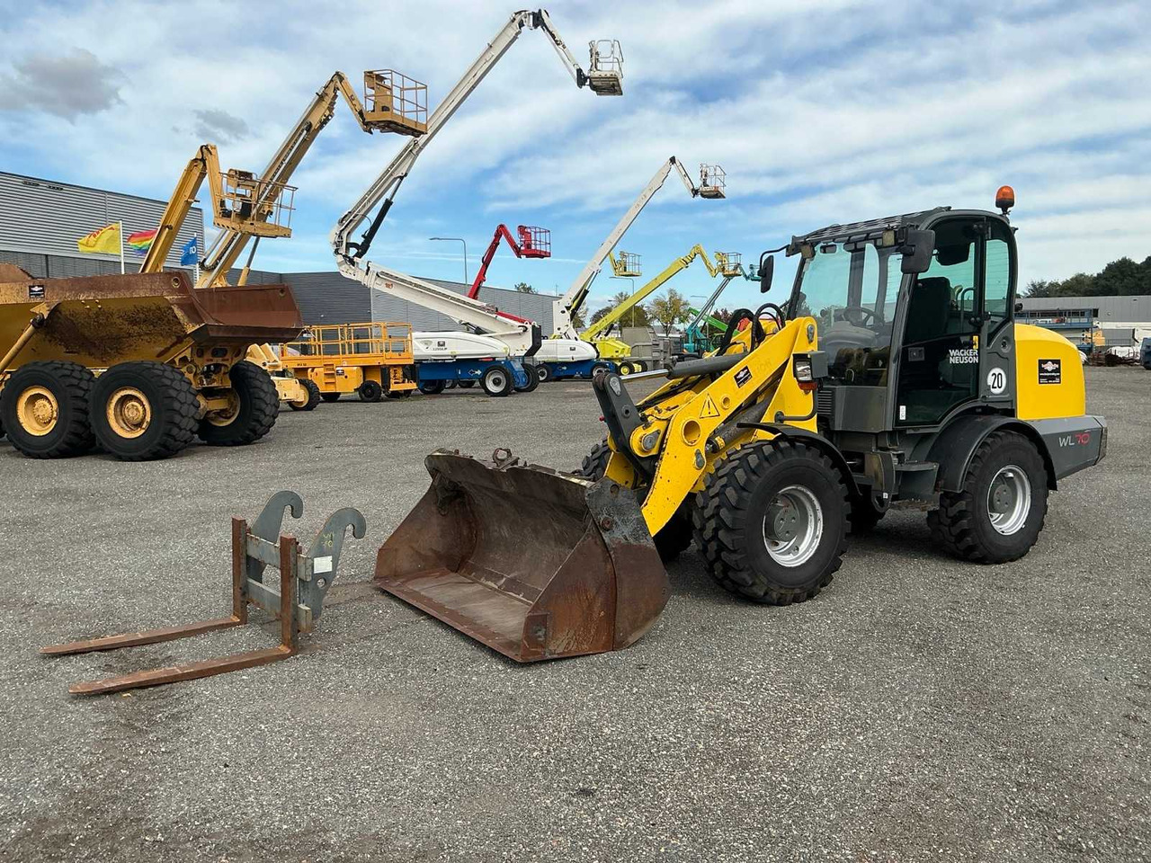 2018 WACKER-NEUSON WL70 - Cargadora de ruedas: foto 2 2018 WACKER-NEUSON WL70 - Cargadora de ruedas: foto 2