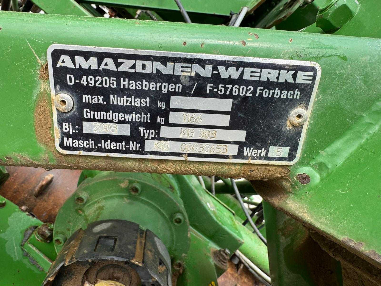Sembradora de precisión Amazone AD303 + KG303: foto 11
