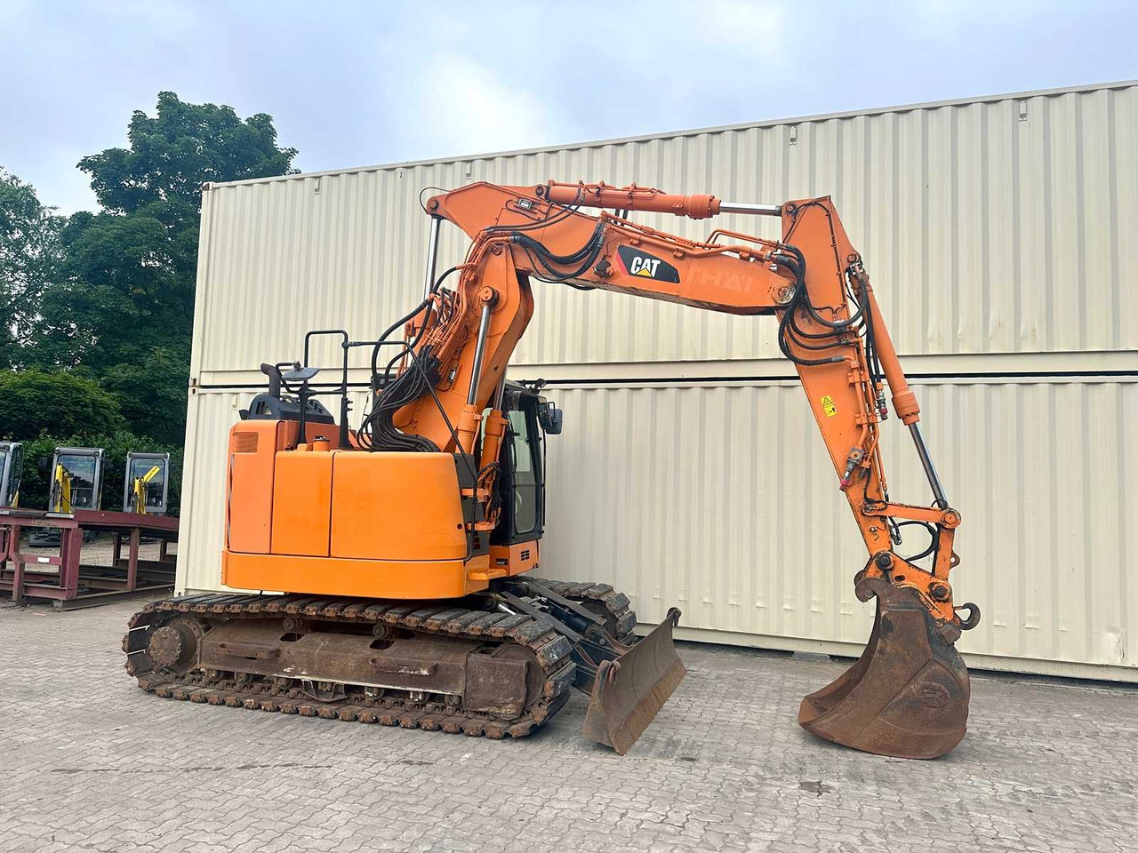 CAT 314ELCR Gummipads / Schild - Excavadora de cadenas: foto 4 CAT 314ELCR Gummipads / Schild - Excavadora de cadenas: foto 4