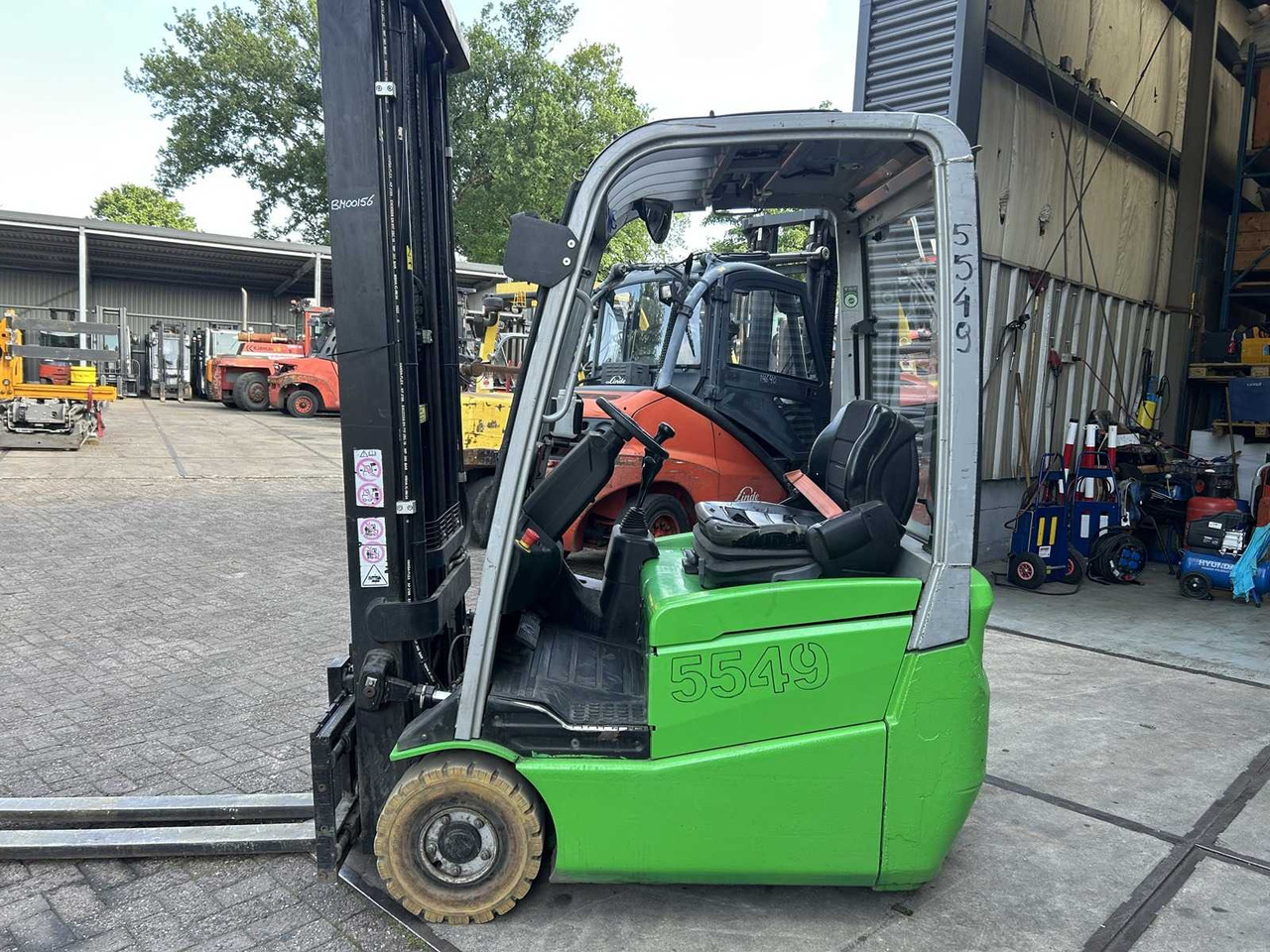 CESAB - 2017 - B315 - FORKLIFT TRIPLEX - FREE-LIFT - SIDE-SHIFT - Carretilla elevadora: foto 3 CESAB - 2017 - B315 - FORKLIFT TRIPLEX - FREE-LIFT - SIDE-SHIFT - Carretilla elevadora: foto 3