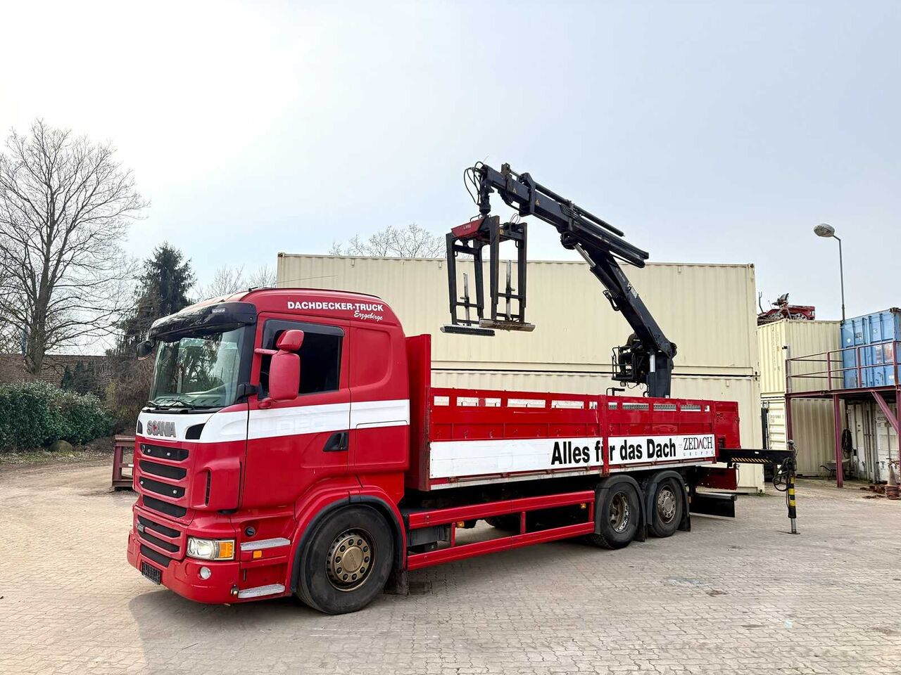 SCANIA - R400 + HIAB 166K PRO CRANE - 2013 - BUILDING MATERIAL TRUCK - Camión: foto 1 SCANIA - R400 + HIAB 166K PRO CRANE - 2013 - BUILDING MATERIAL TRUCK - Camión: foto 1