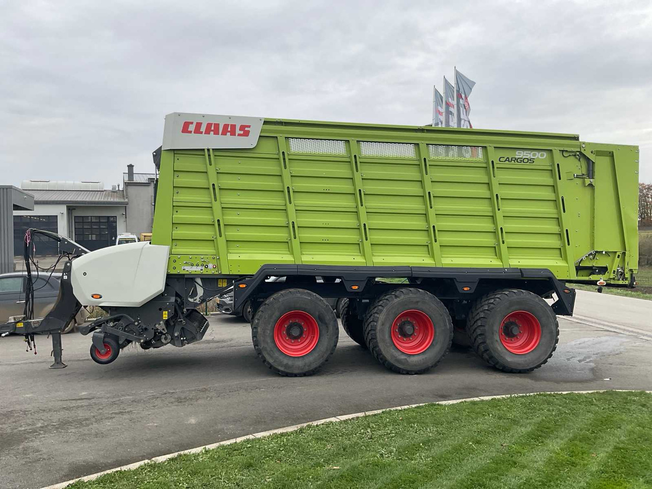 Claas Cargos 9500 - Remolque autocargador: foto 3 Claas Cargos 9500 - Remolque autocargador: foto 3