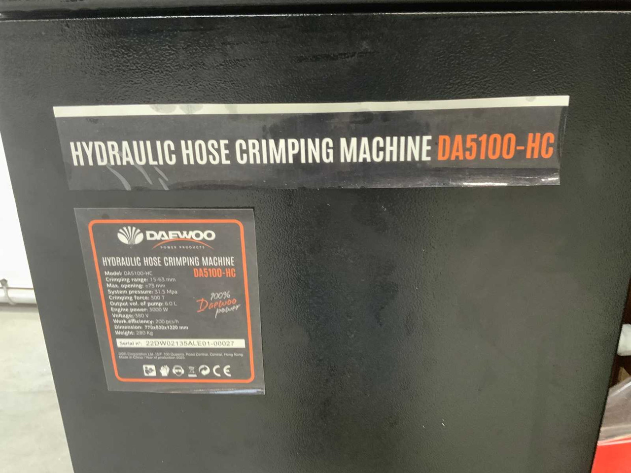 Daewoo DA5100-HC - Sistema de riego: foto 5 Daewoo DA5100-HC - Sistema de riego: foto 5