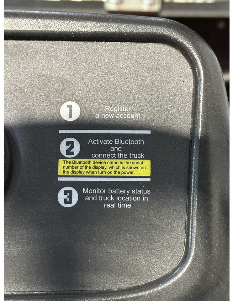 Carretilla elevadora EP - EFL 252 X - FORK POSITIONER, SIDESHIFT, TRIPLEX, FORKLIFT 2025: foto 9