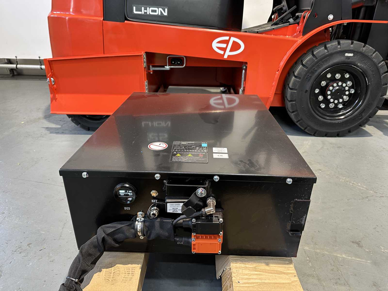 Carretilla elevadora EP - EFL 252 X - FORK POSITIONER, SIDESHIFT, TRIPLEX, FORKLIFT 2025: foto 21