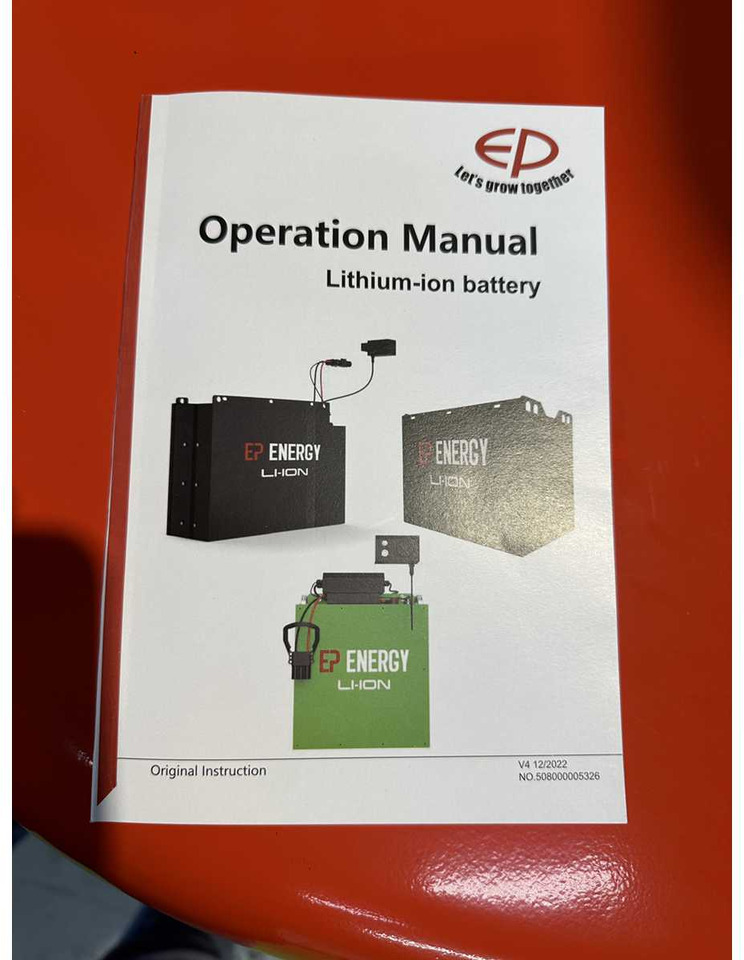 Carretilla elevadora EP - EFL 252 X - FORK POSITIONER, SIDESHIFT, TRIPLEX, FORKLIFT 2025: foto 31