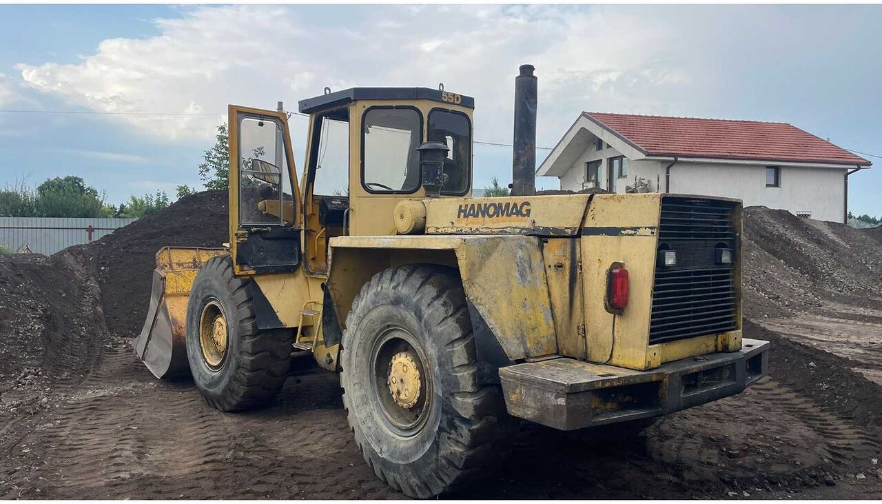 HANOMAG 55D FRONT LOADER - Cargadora de ruedas: foto 4 HANOMAG 55D FRONT LOADER - Cargadora de ruedas: foto 4