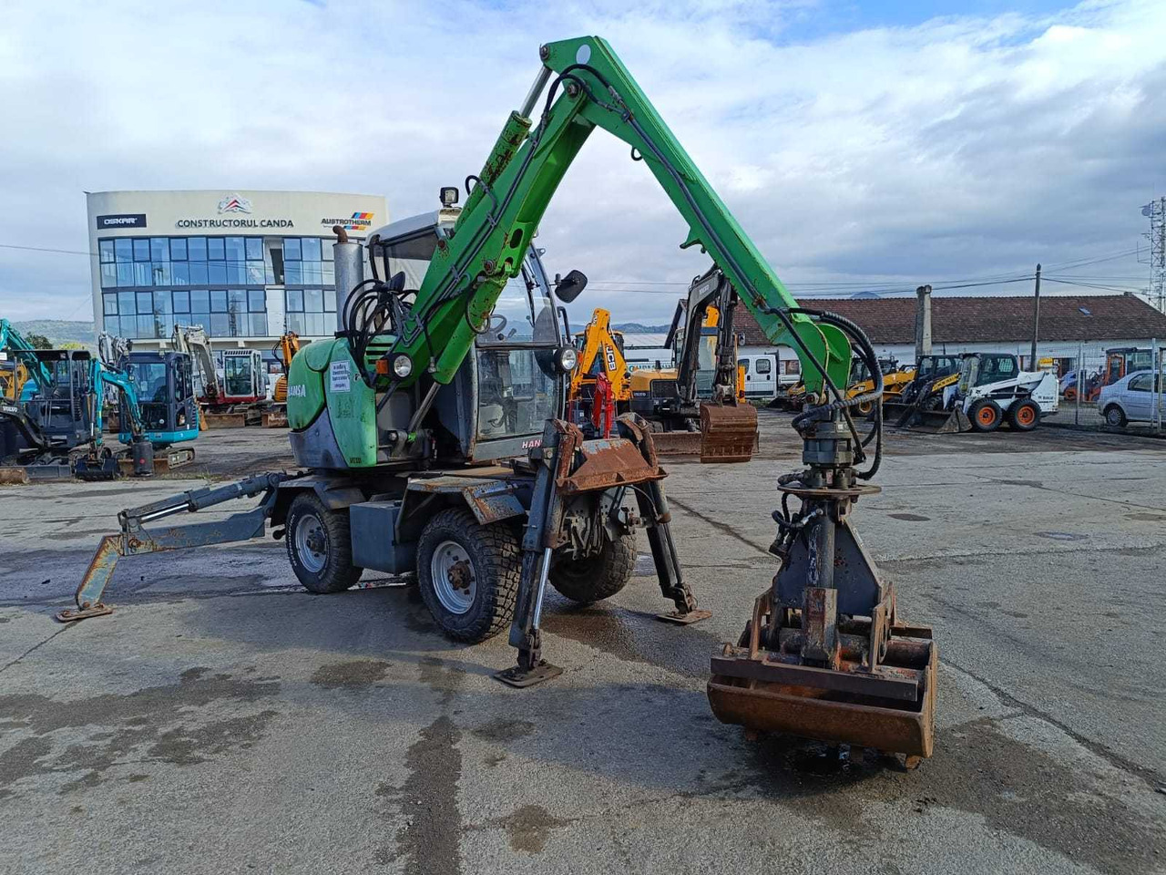 HANSA MASCHINENBAU - APZ 531 - WHEELED EXCAVATOR - 2003 - Excavadora de ruedas: foto 2 HANSA MASCHINENBAU - APZ 531 - WHEELED EXCAVATOR - 2003 - Excavadora de ruedas: foto 2