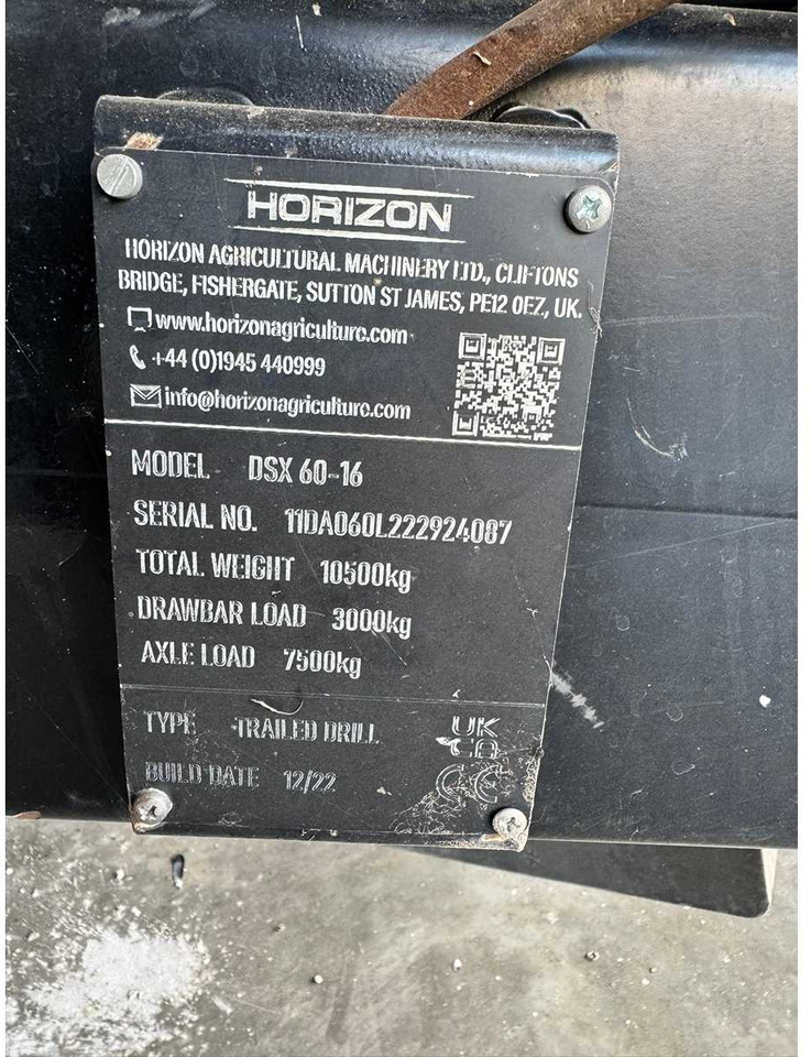 HORIZON DSX 60-16 - Maquinaria de siembra: foto 5 HORIZON DSX 60-16 - Maquinaria de siembra: foto 5