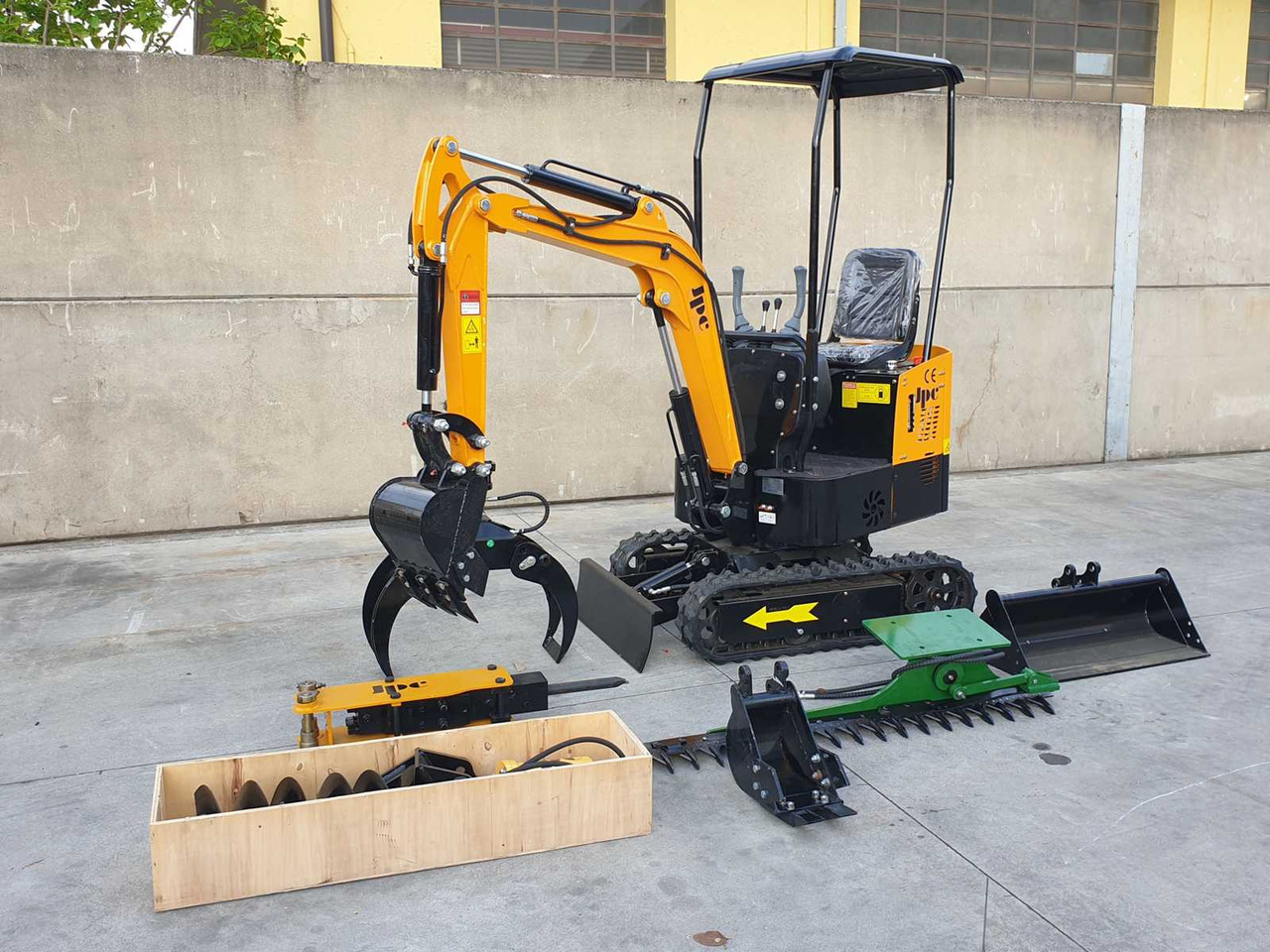 JPC HT12 MINI EXCAVATOR WITH ATTACHMENTS - Miniexcavadora: foto 4 JPC HT12 MINI EXCAVATOR WITH ATTACHMENTS - Miniexcavadora: foto 4