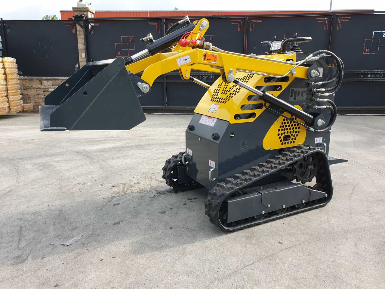 Cargadora de ruedas JPC HT360 MINI TRACK LOADER: foto 16
