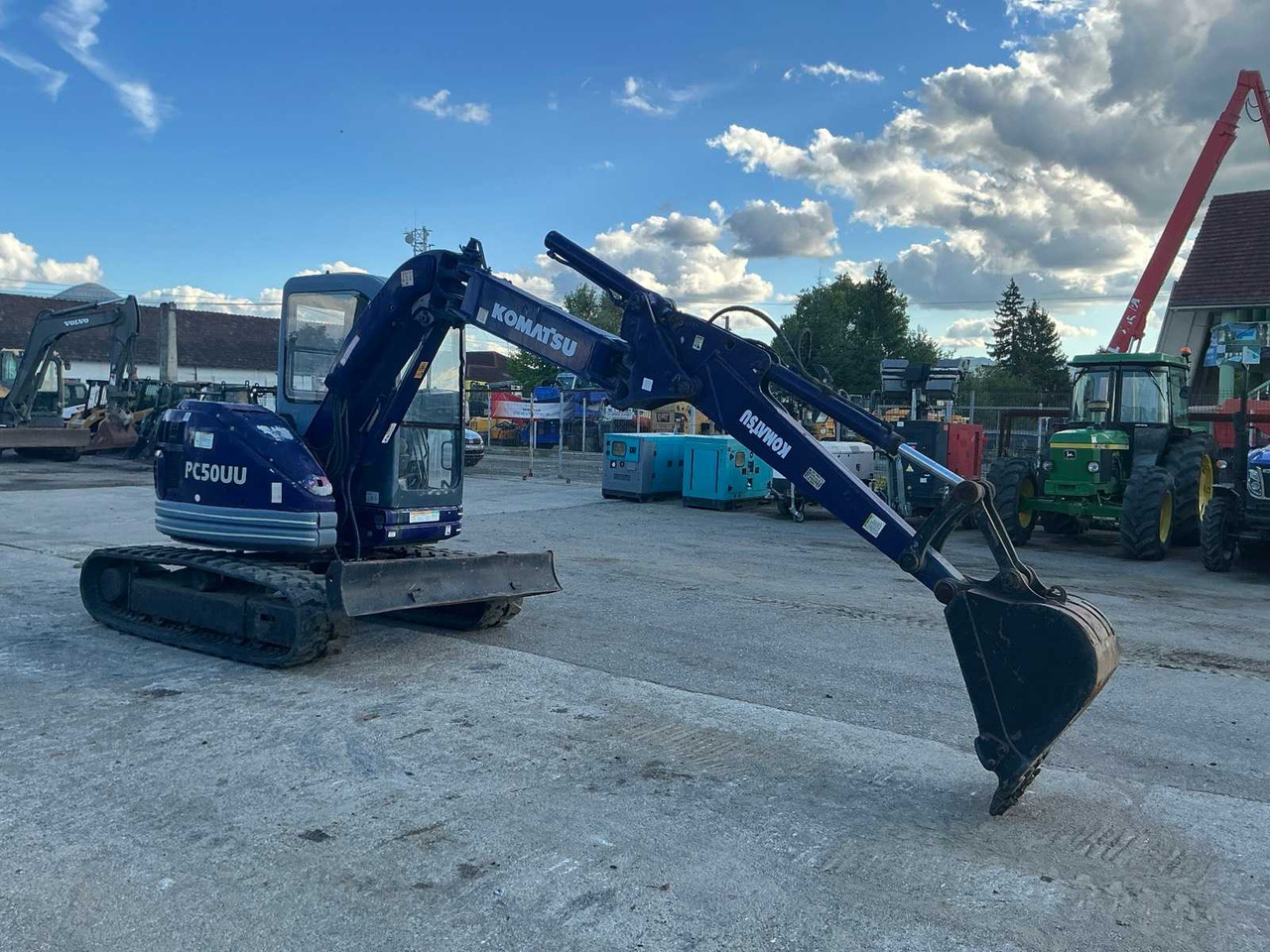 Komatsu PC50 UU-2 - Miniexcavadora: foto 4 Komatsu PC50 UU-2 - Miniexcavadora: foto 4