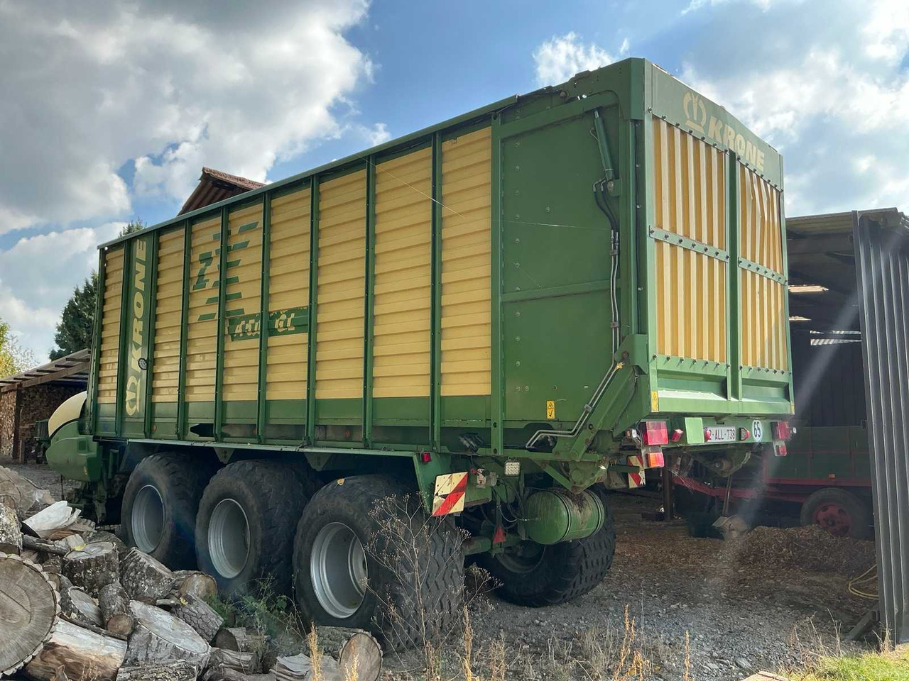 Krone ZX 450 GL - Remolque autocargador: foto 4 Krone ZX 450 GL - Remolque autocargador: foto 4