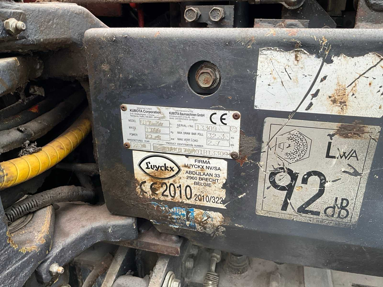 Kubota U17-3 - Miniexcavadora: foto 5 Kubota U17-3 - Miniexcavadora: foto 5