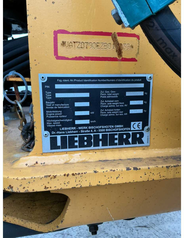 Cargadora de ruedas LIEBHERR - L514 STEREO - 2007 - WHEEL LOADER: foto 10
