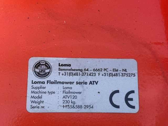 Desbrozadora de martillos Loma Flailmower ATV120: foto 12