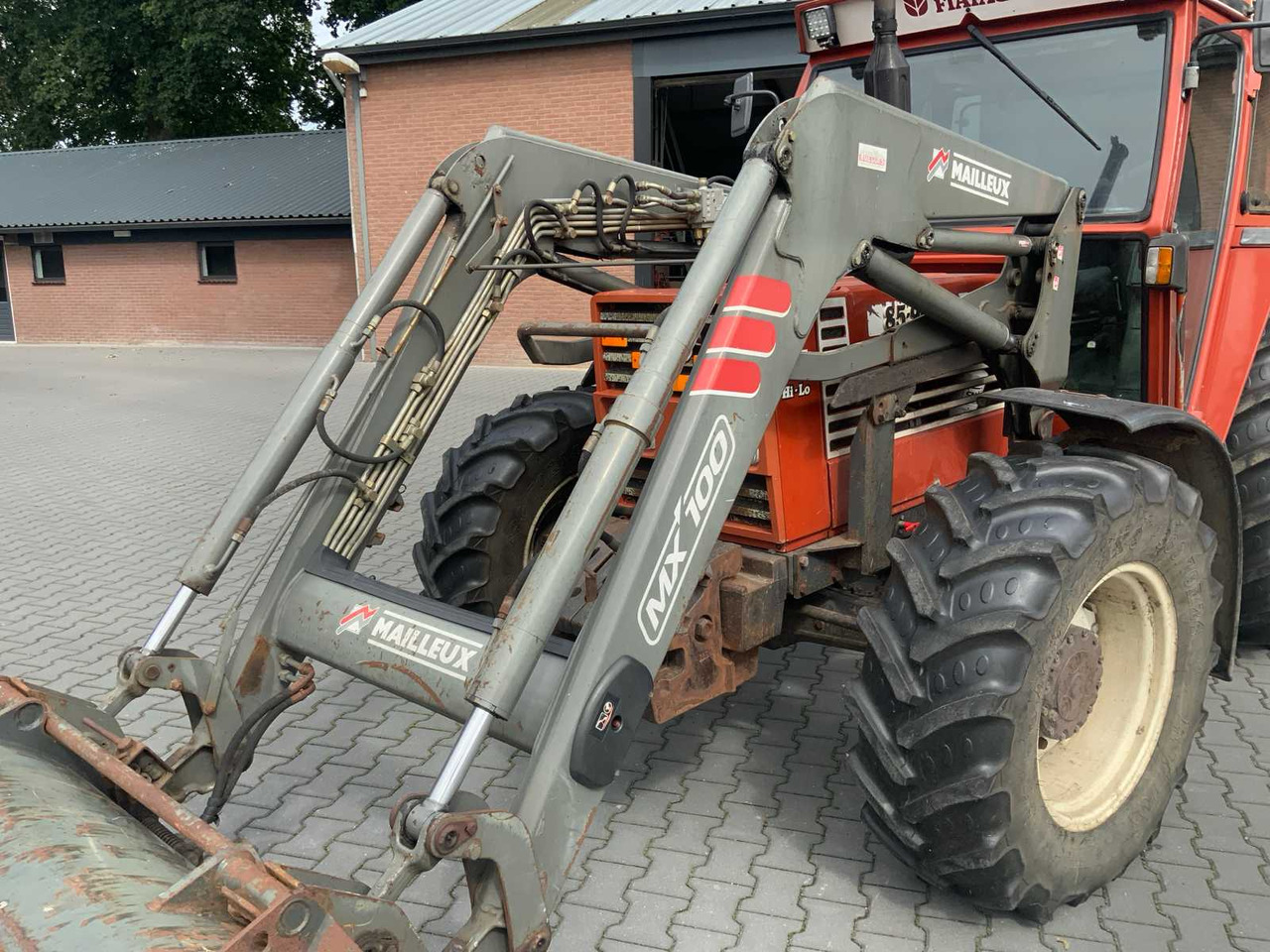 Cargador frontal para tractor Mailleux MX100: foto 9